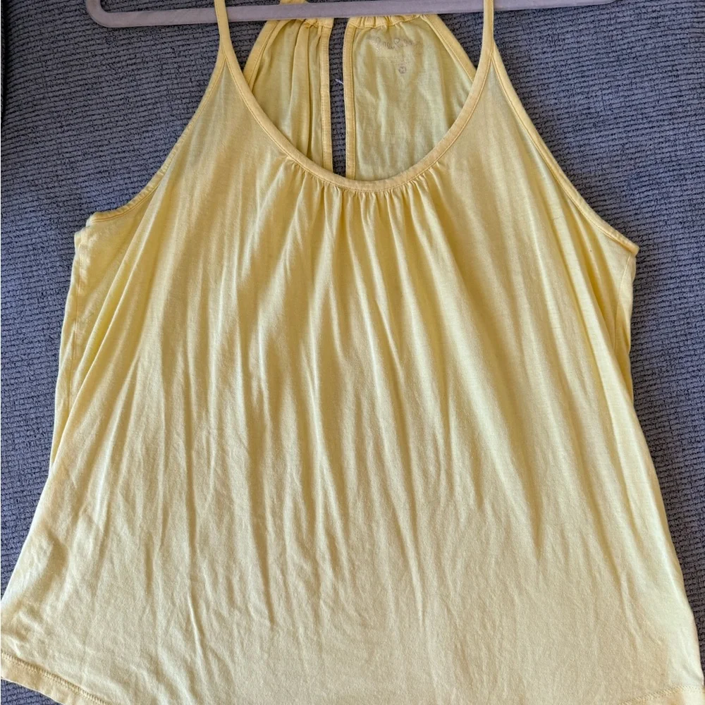 Lilly Pulitzer Yellow Sleeveless Women's Top